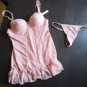 NWT-Baby pink Lingerie